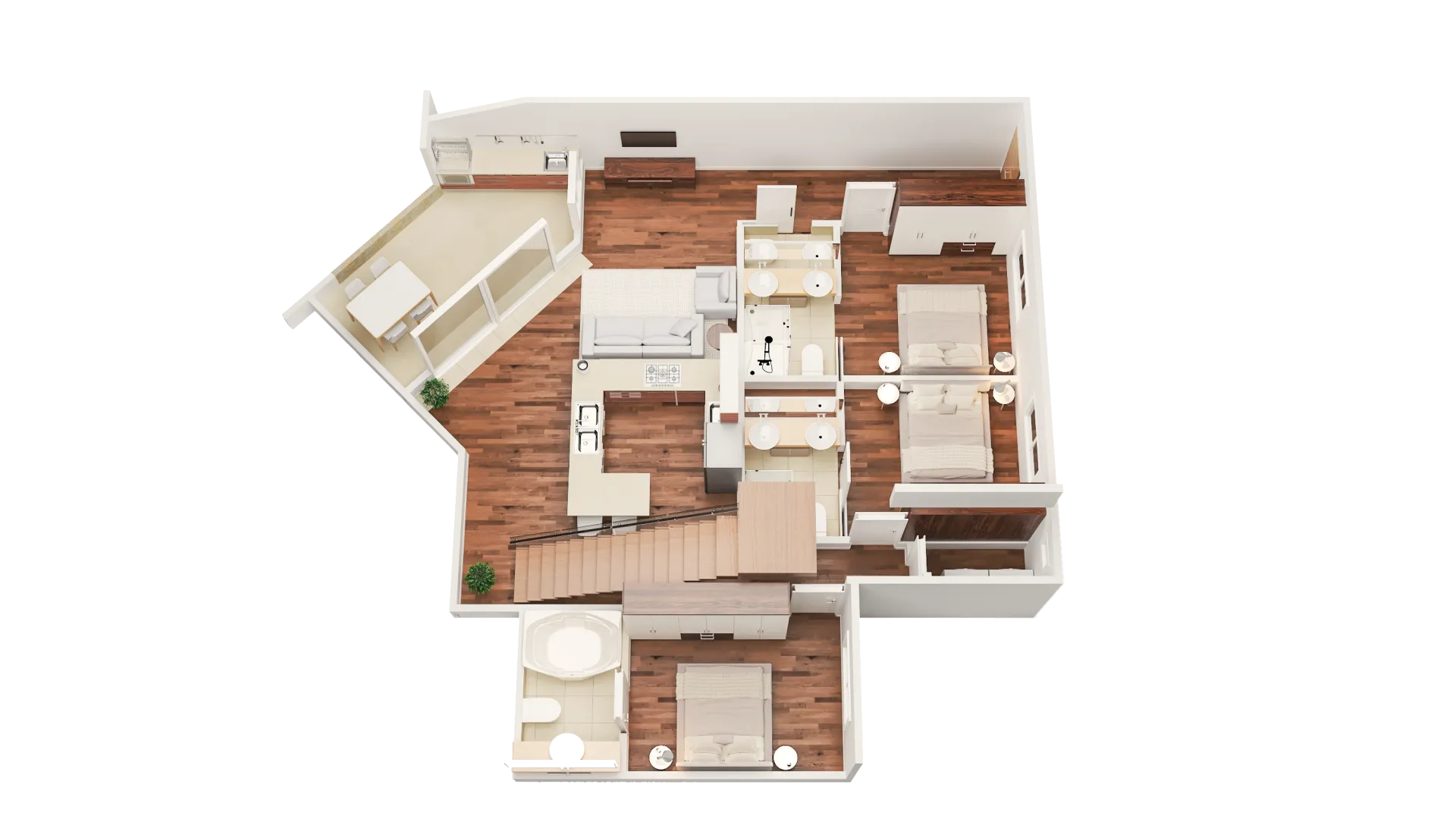 Imagem de Apartamento em Flecheiras - 203m², Moderno e Sofisticado